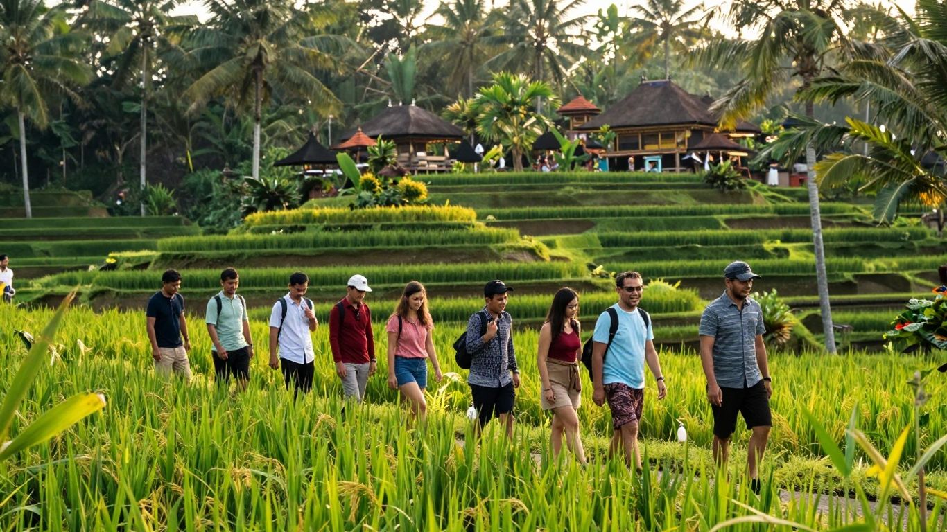 Ubud rice terraces tour with Russian guide